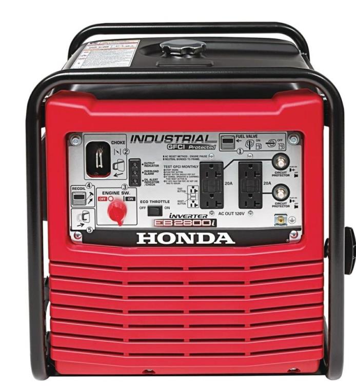 New In Box Honda EB2800i 2800 Watt Portable Inverter Generator