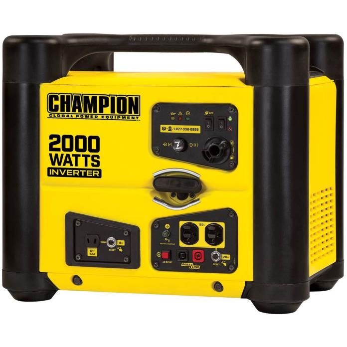 Champion 2000-Watt Stackable Portable Inverter Generator 100148