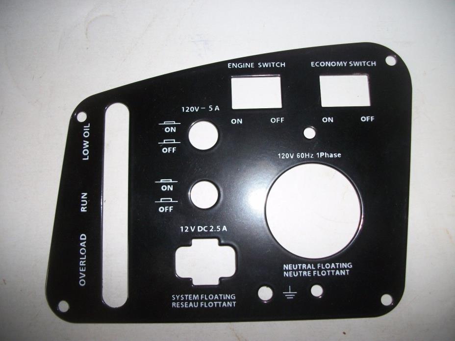 60886 Metal Control Panel Only for a PH500WI Powerhouse Generator 04120110