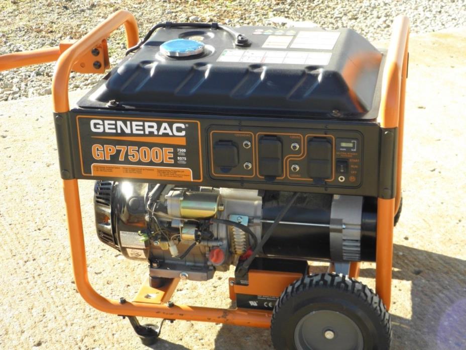 Generac GP7500E gas generator