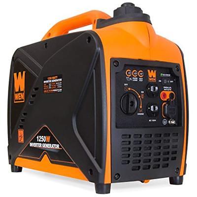 Generators 56125i Super Quiet 1250-Watt Portable Inverter Generator, CARB
