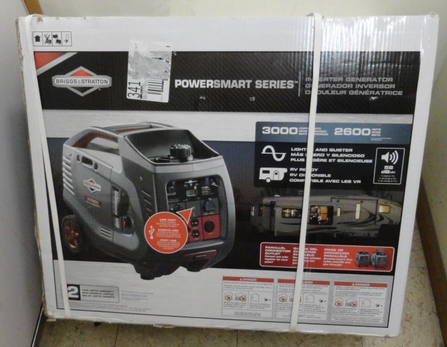 Briggs & Stratton 030545 3000 Watt Gas Powered Portable Inverter Generator NEW