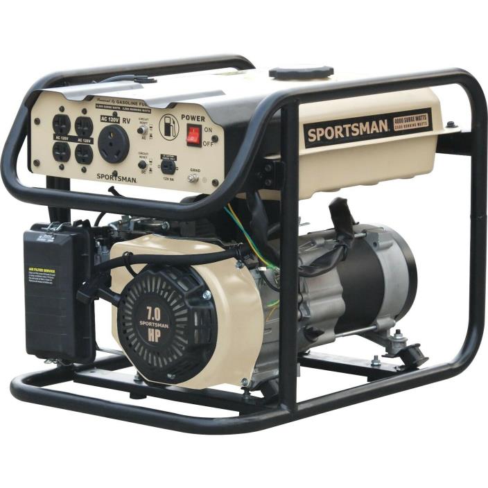 Sportsman Sandstorm Gasoline 4000 Watt Portable Generator NEW !!!