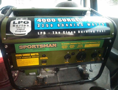 Sportsman GEN4000LP Portable 4000 Watt Propane Generator - RV Ready