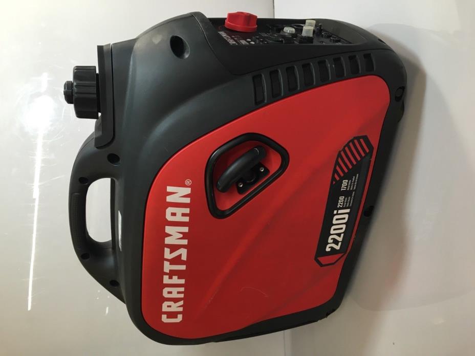 CRAFTSMAN 2200i generater. Very clean. Used once