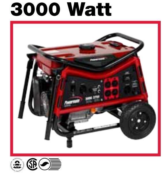 Powermate  generator 3000 watt portable