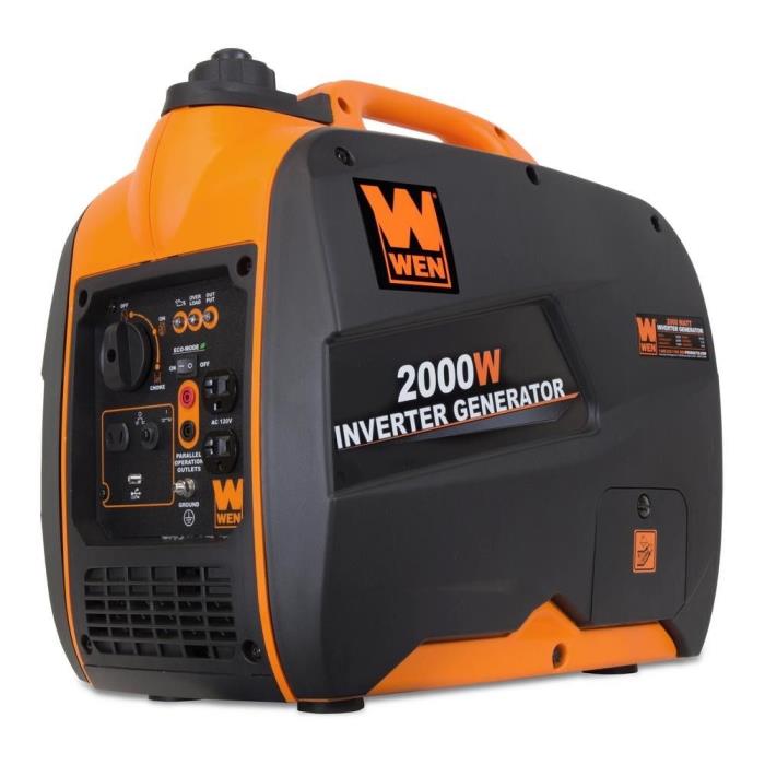 Generator Gas Powered Extremely Quiet 2000 Watt Portable provides Clean Power