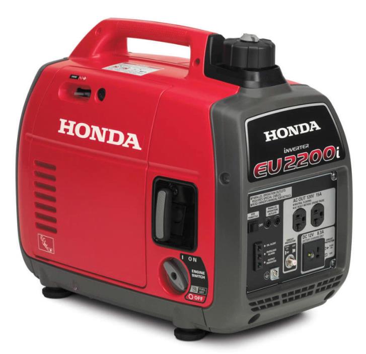 Honda Eu2200i 2200W Gas Powered Portable Inverter Generator