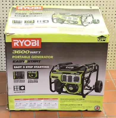 NEW - Ryobi RY903600 3600 Watt 212cc Portable Generator