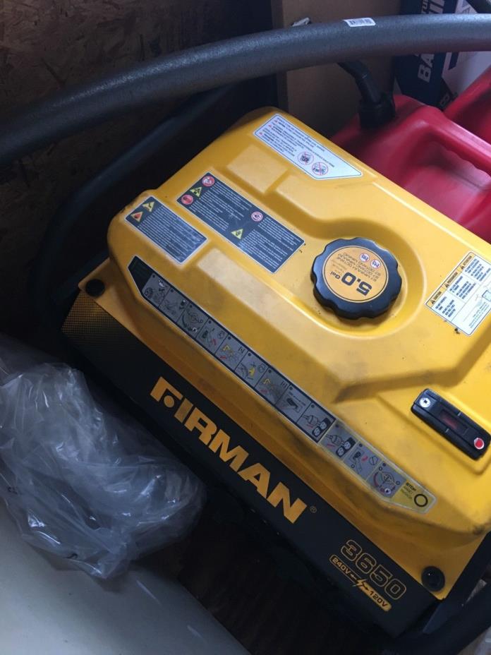 Firman  P03601 Gas Powered Portable Generator - 3650W