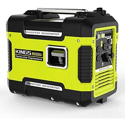 Kings Power Inverters Inverter Generator Portable 2000 W, Ultra Quiet Station 