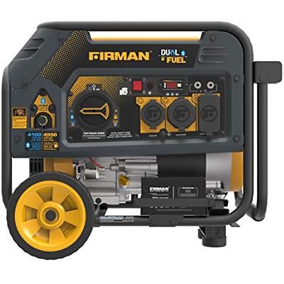 Firman Generators H03651 4550/3650 Watt Dual Fuel Electric Start Generator, 