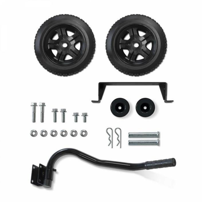 Portable Generator Wheel Mobility Kit Champion Axle w/Folding Handle & Tires