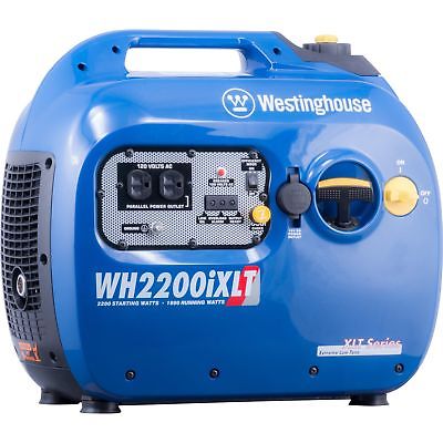 Westinghouse WH2200iXLT Super Quiet Portable Inverter Generator - 1800 Rated ...