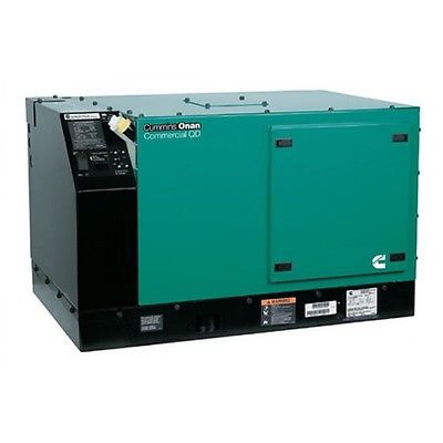 Brand New Cummins Onan 8000 Watt Commercial QD Diesel Generator 8.0HDKAU-41934