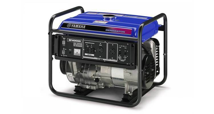 Yamaha EF4000D Gas Powered Portable Generator
