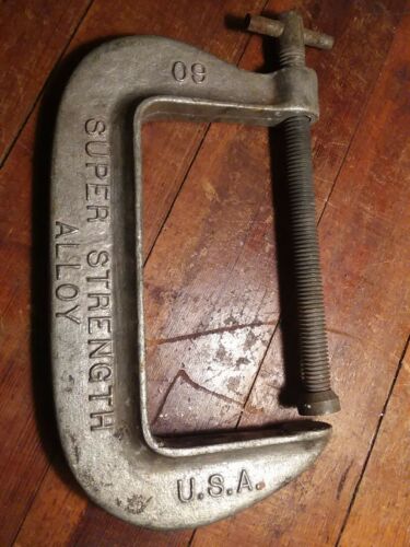 Littco Alluminum Light Weight 6 In Super Strength Alloy C Clamp
