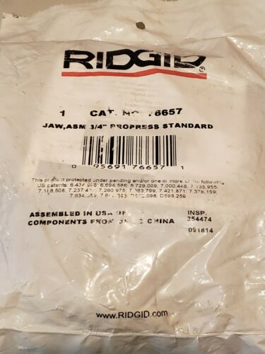 Ridgid Oro Press 76657 3/4