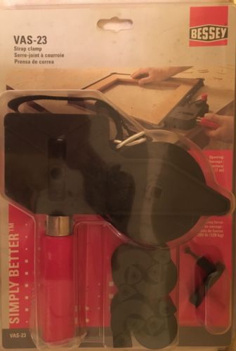 BESSEY VAS-23 Strap Clamp 2K W/ 4 Variable Angle Swivel Pads New
