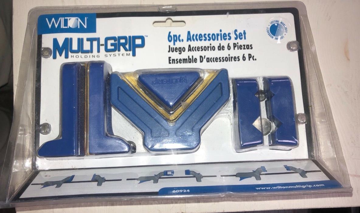 NEW! WILTON 60924 MULTI-GRIP HOLDING SYSTEM 6pc. Bar Clamp Grip Pads Accessories