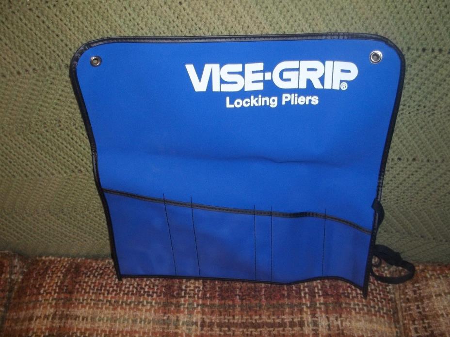 BRAND NEW VISE GRIP ROLL UP TOOL POUCH PETERSEN AMERICAN TOOL CO.
