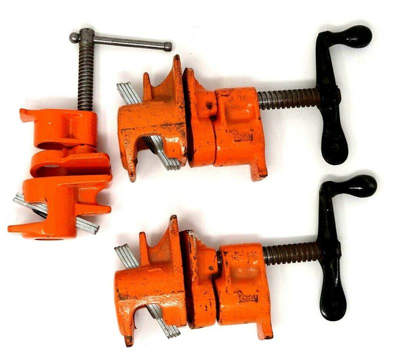 (3) Sets PONY Pipe/Bar Clamps (2)-1