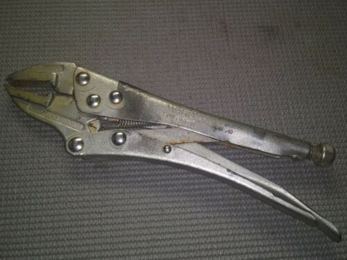 VTG MONTGOMERY WARD POWR KRAFT 84 4674 10 QUICK RELEASE LOCKING PLIERS 10