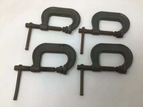 Lot Of 4 Wilton C Clamp #402 Clamps Good Shape Not Bent Free Shipping
