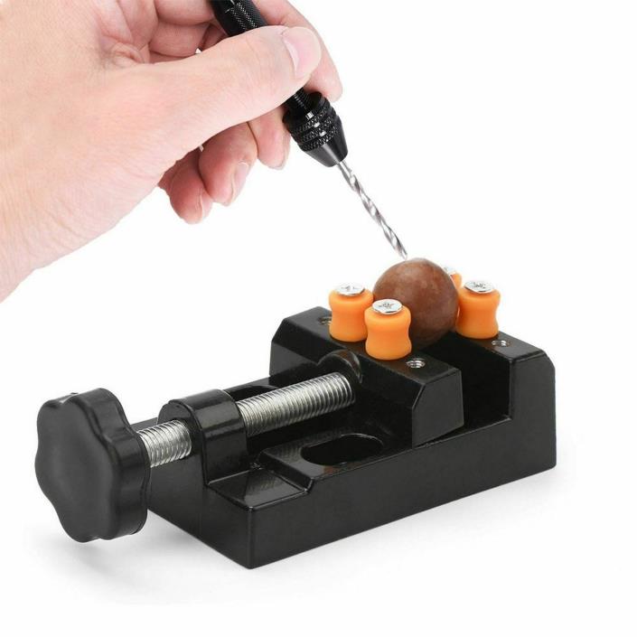 Yakamoz Universal Mini Drill Press Vise Clamp Table Bench Vice for Jewelry Wa...