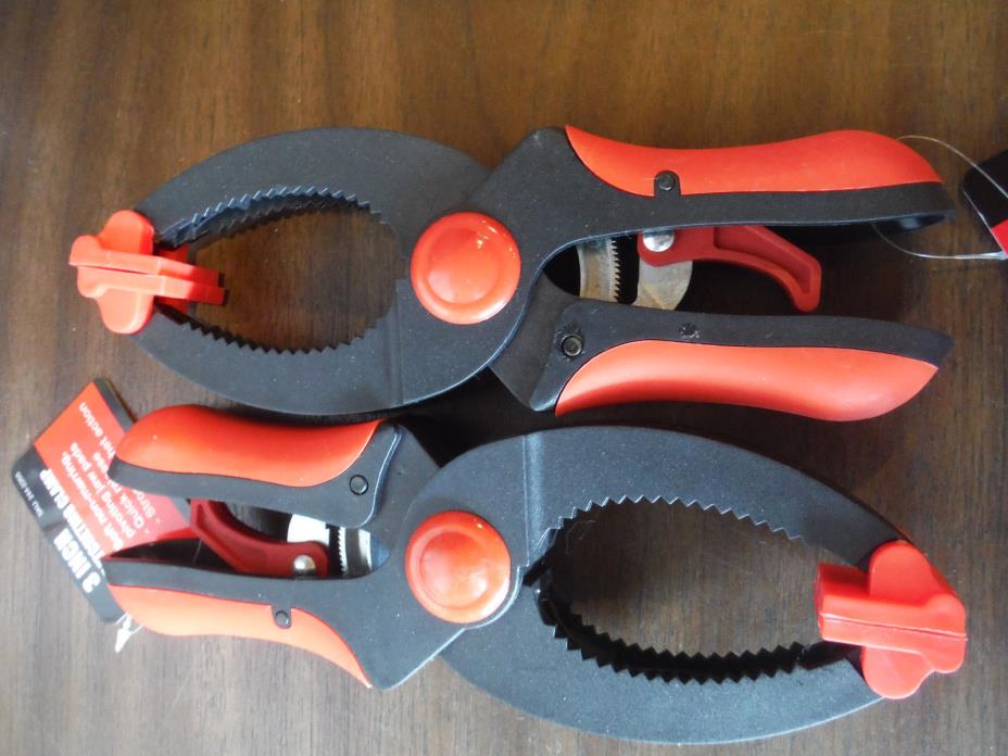 NEW Lot of 2 Ratcheting Clamps 3