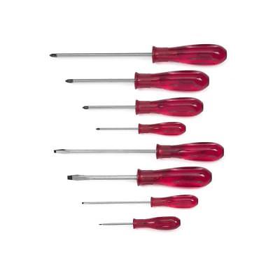 Gearwrench-82734 Screwdriver Set, 8 Pc. Solid Handle Slotted/Phillips