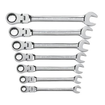 Gearwrench-9700 Ratcheting Wrench Set7 pc. SAE Flex Combination