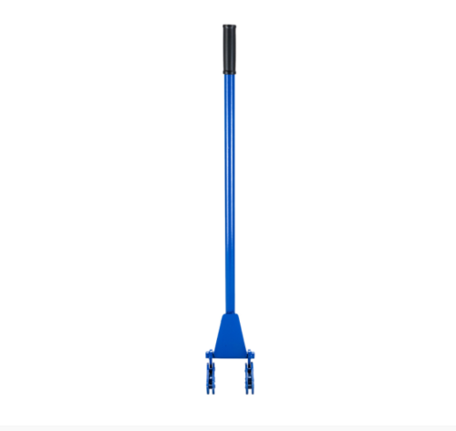 Pallet Buster Deck Wrecker Tool Wrecking Bar with Double Demolition Forks Blue