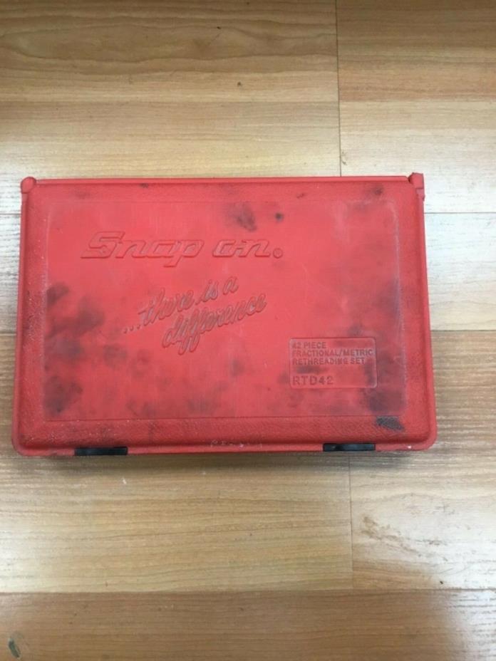 Snap-On 42 pc Master Rethreading Tap and Die Set RTD42