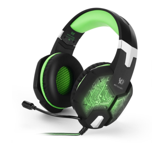 KOTION EACH G1000 Professional 3.5mm PC Gaming Bass Stereo  Black & Green