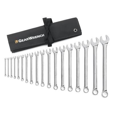 Gearwrench-81917 Combination Wrench Set 18 pc. 12 Point SAE Long Pattern