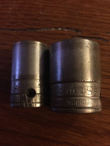 SNAP-ON SOCKETS 1/2