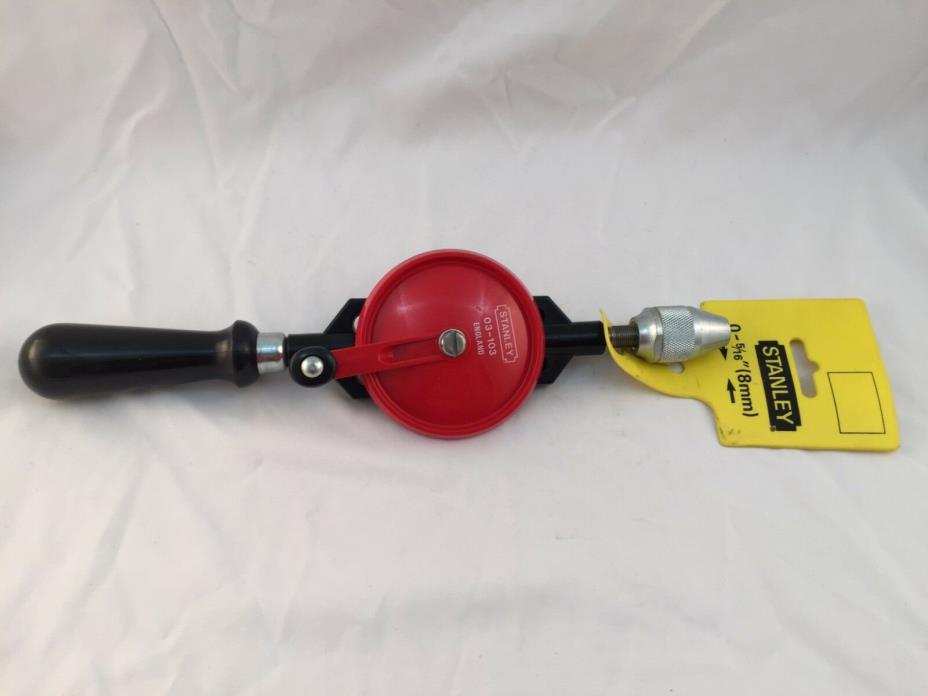 STANLEY 03-103 HAND DRILL-BRAND NEW-MADE IN ENGLAND 0-5/16