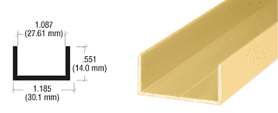 CRL Gold Anodized 1-1/16