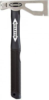 Stiletto Milled Face Hammer 10 oz. 13 in. Curved Poly Handle Fiberglass