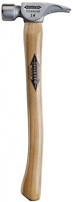 Stiletto Face Hammer 14 oz. 18 in. Curved Handle Straight Claw Lightweight