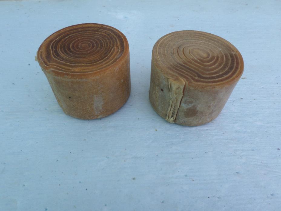 Rawhide Hammer Faces  Replacement Faces  2 Inch  Set of Two(2)