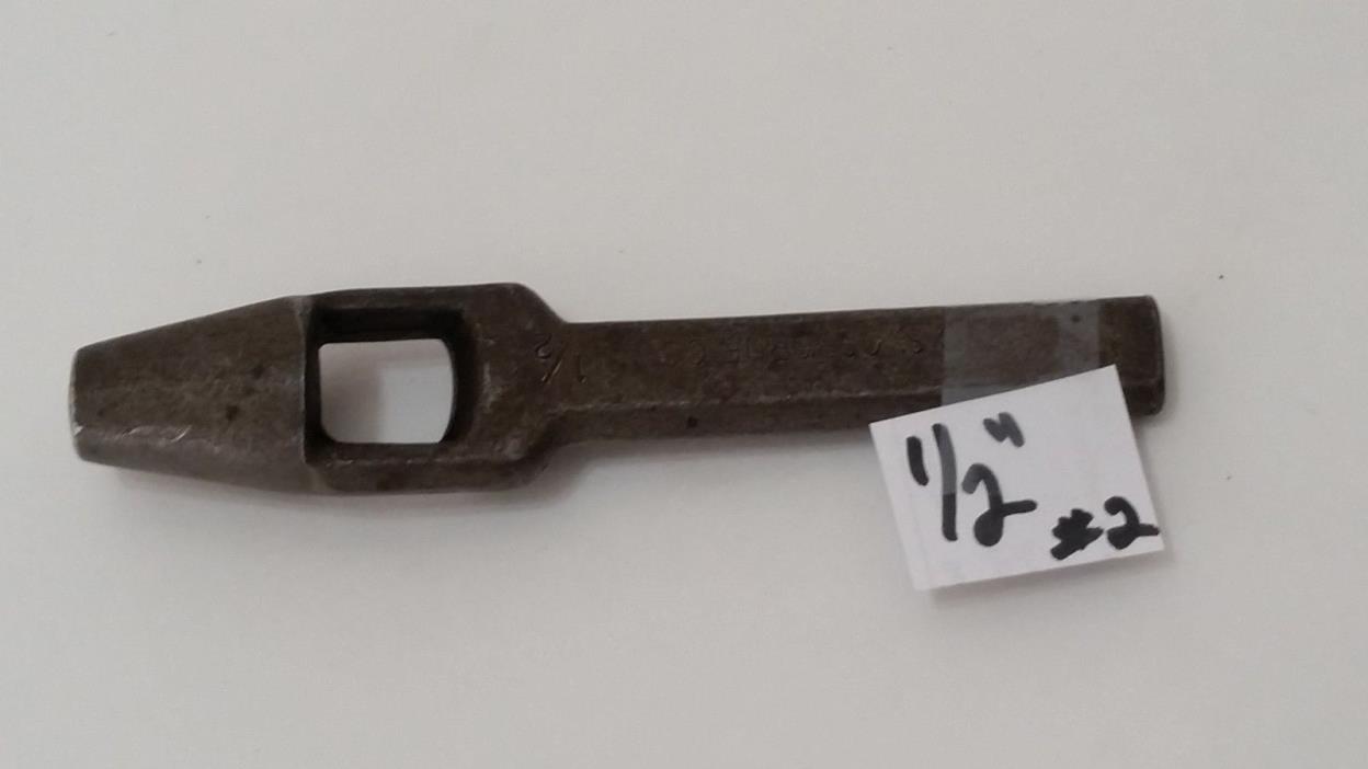 1/2 Inch Diameter Round CS Osborne Leather Gasket Crafting Punch   (#2)