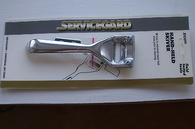 John Deere Leather Skiver Made USA with 2 blades Servicegard identical to Tandy