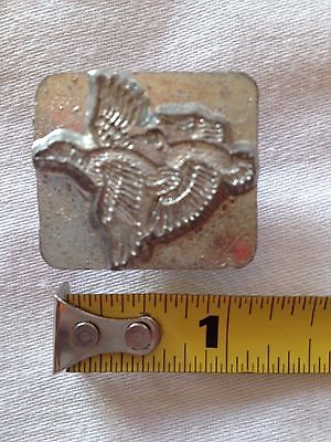 Vintage Craftool 3D Leather Carving Stamp Tool Flying Ducks No. 8347 Made in USA