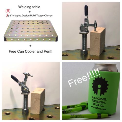 Christmas Special! $199!!! Welding Table Top -Includes (6) 5