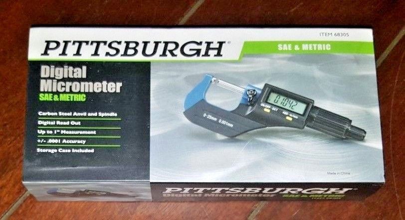 NIP Digital Micrometer ~SAE/Metric~ -Item# 68305- *Free Shipping*