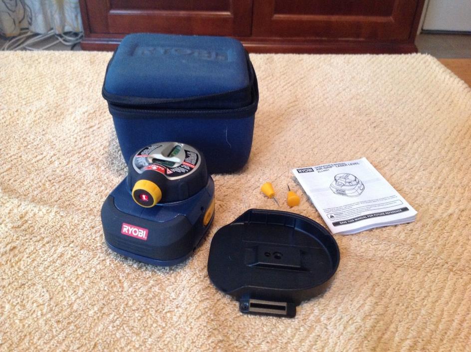 RYOBI # ELL0001 Air-Grip Laser Level Model with Case.