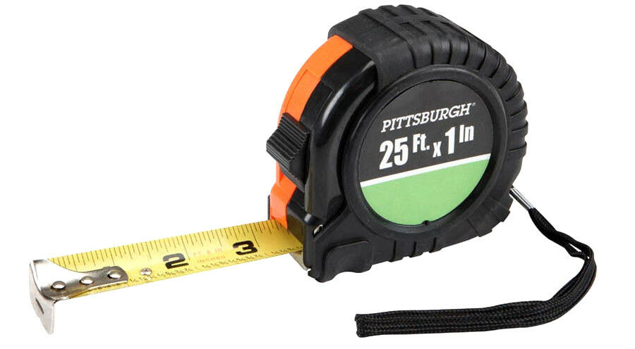NEW Pittsburgh Tape Measure 25 ft x 1