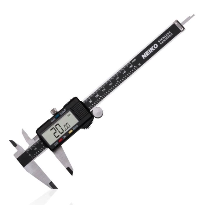 Neiko 01407A Electronic Digital Caliper with Extra Large LCD Screen 0 - 6 Inches